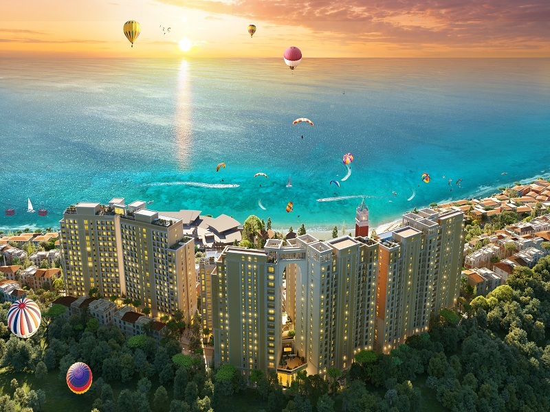 Khu căn hộ cao tầng hướng biển tại Thị trấn Địa Trung Hải