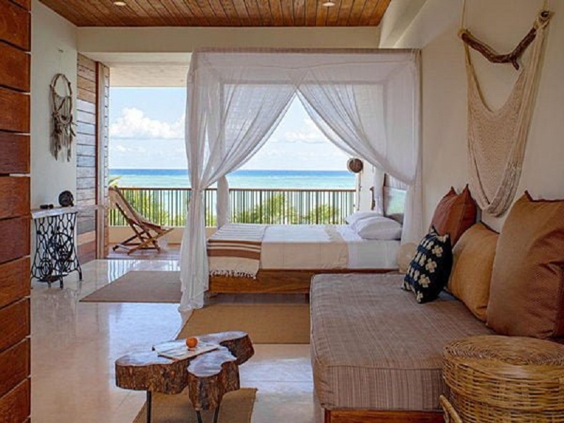 Biệt thự nhiệt đới vùng vịnh Tulum Mexico