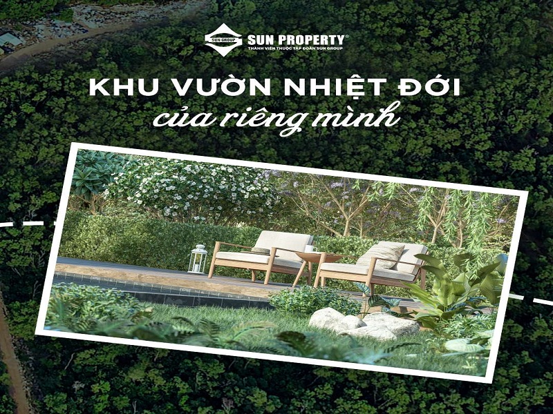 dấu ấn cá nhân tại second home Phú Quốc Vườn nhiệt đới