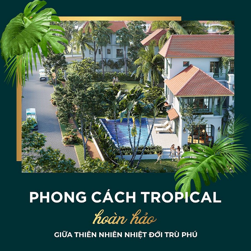 second home mang kiến trúc tropical