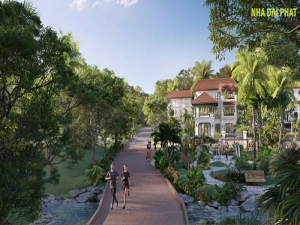 làng nhiệt đới bãi Kem ráp căn