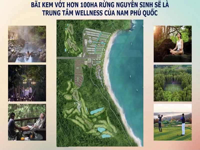 Làm wellness tại bãi Kem