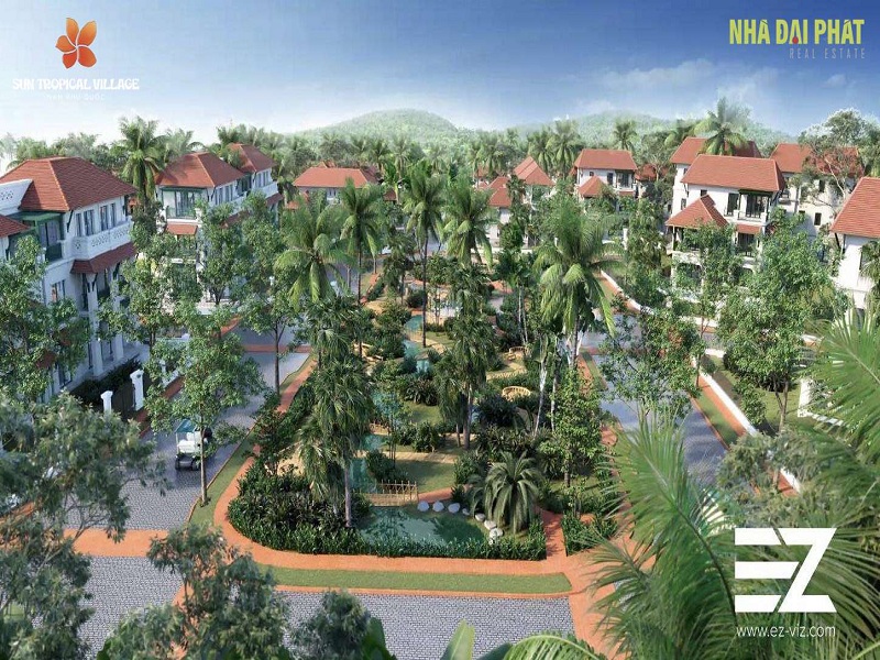 Cung đường xanh tại Sun Tropical