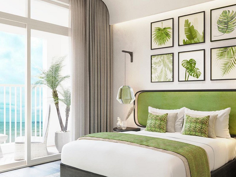 Căn nhà trực diện biển full nội thất