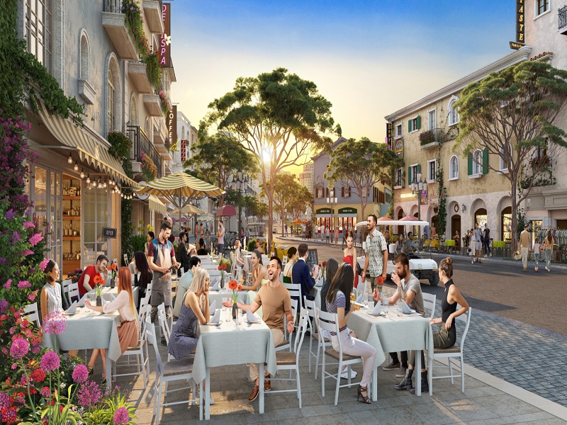 shophouse tại thị trấn ven biển