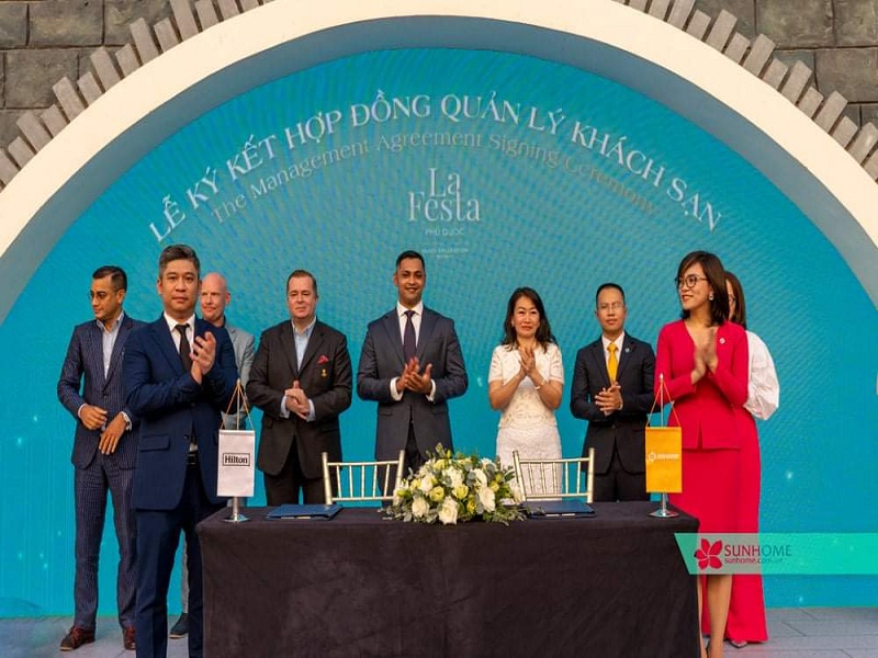 Sun Group ký kết hợp tác với Hilton