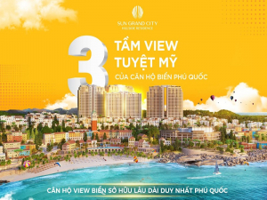 3 tầm view căn hộ biển Phú Quốc Hillside