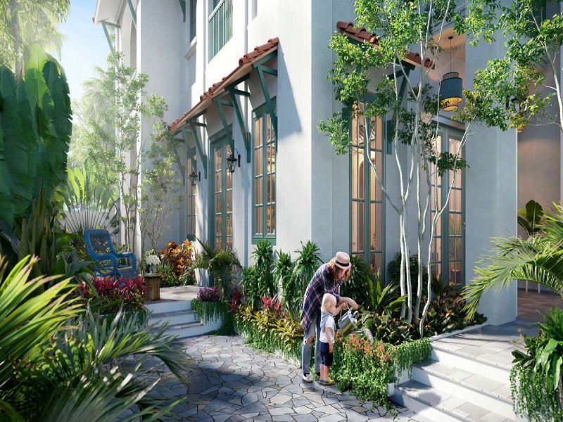 Biệt thự tứ lập Sun Tropical