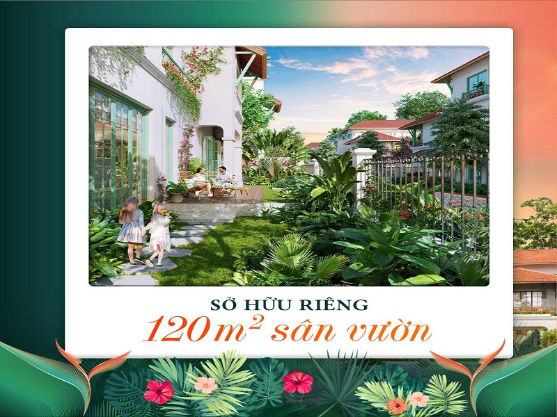 Sân vườn tại Tropical Valley