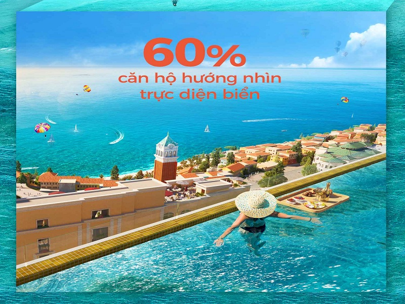 Căn hộ dát vàng hướng biển