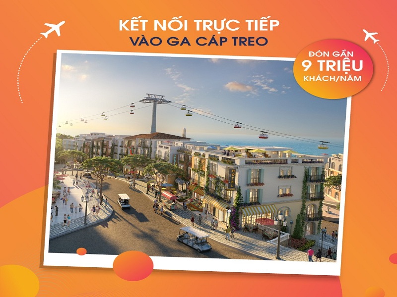 Kết nối ga cáp treo