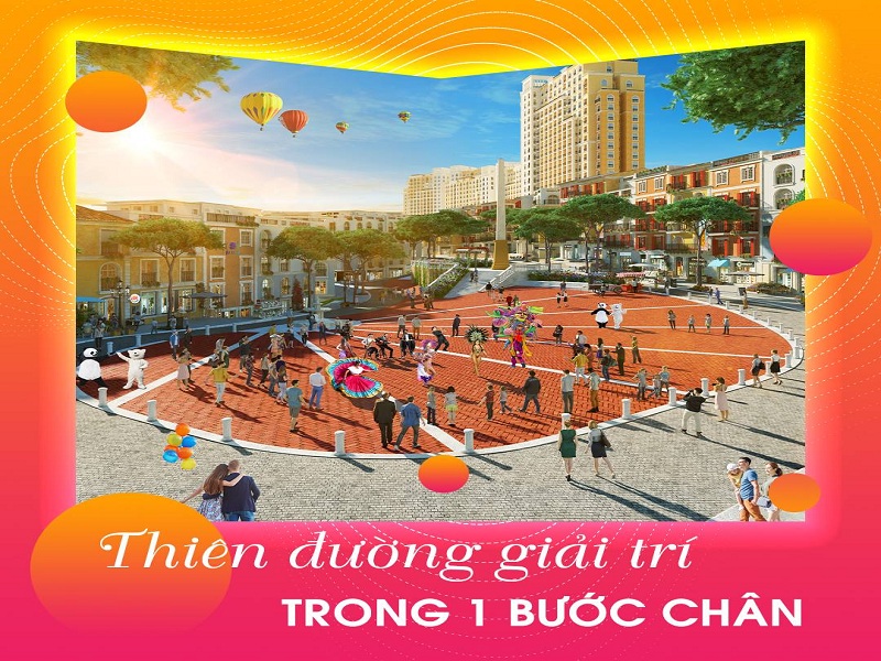 Nằm giữa thiên đường giải trí