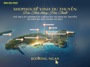 Shophouse vịnh du thuyền Hòn Thơm