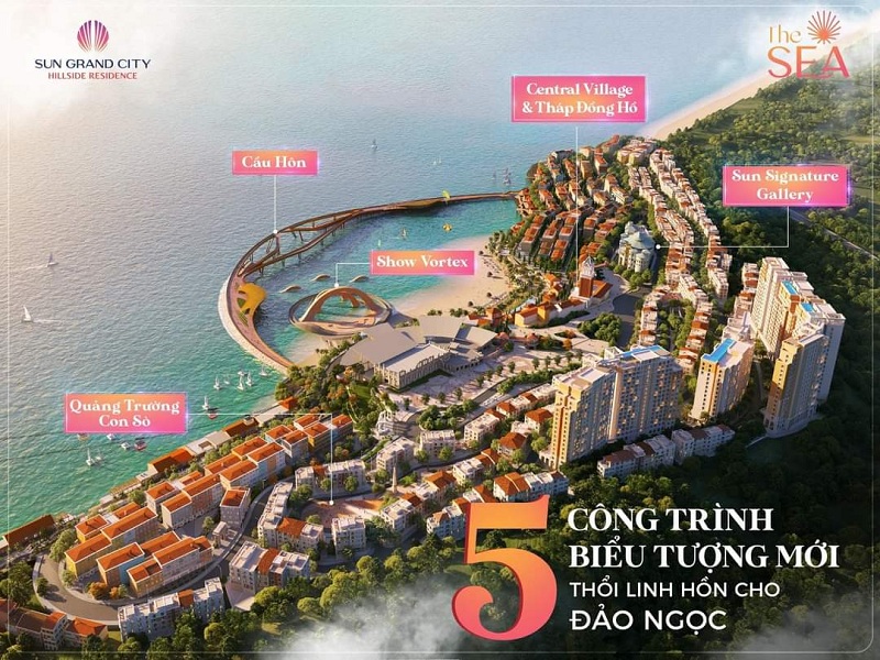 Tiếp giáp các công trình biểu tượng