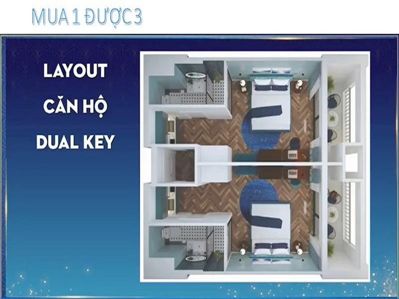 Căn hộ Dual Key