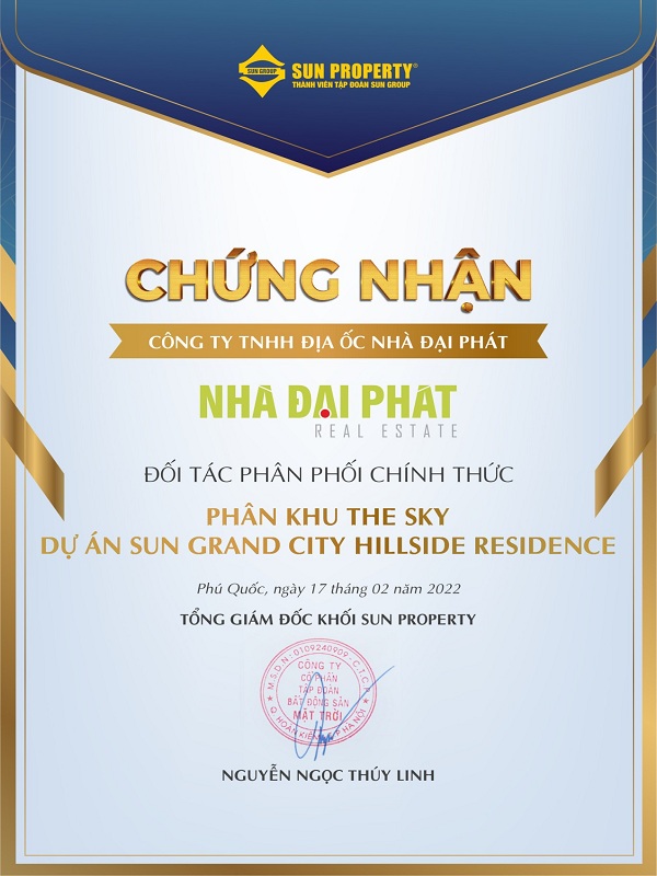 Nhà Đại Phát phân phối The Sky