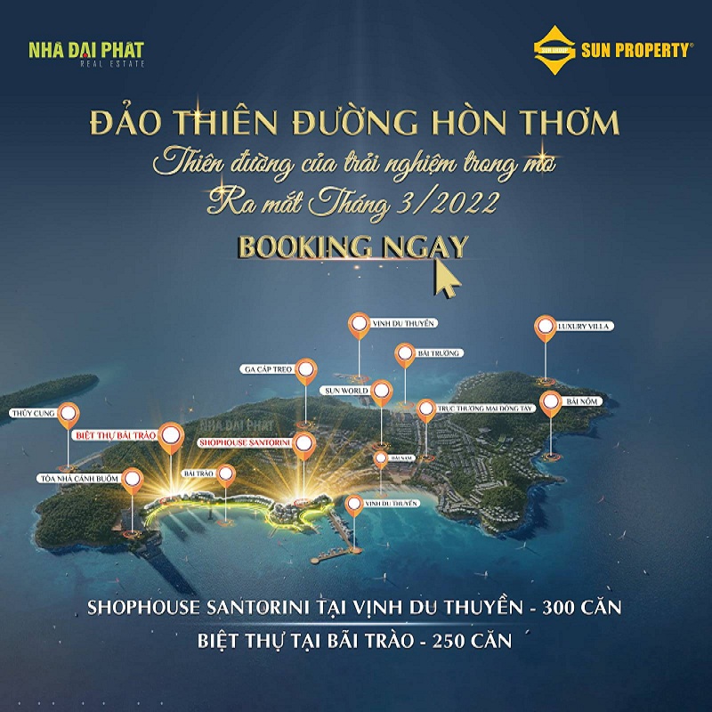 Booking BĐS bãi Trào
