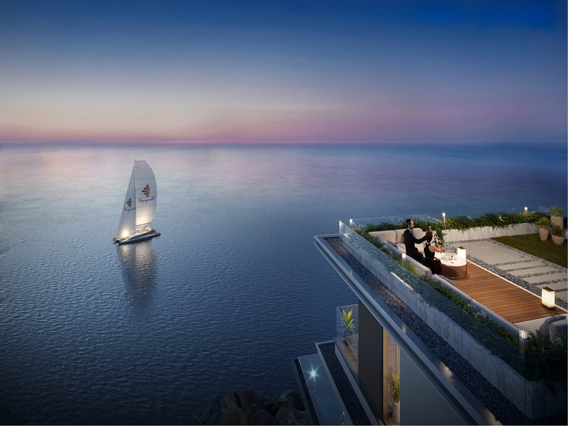 Ocean Sky Lounge dinh thự biển