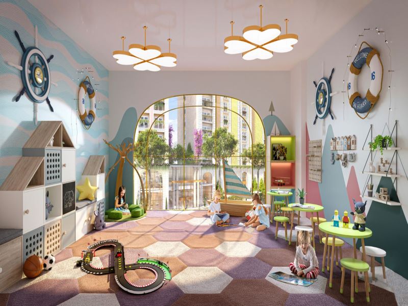 Kid room tại căn hộ The Sky Hillside
