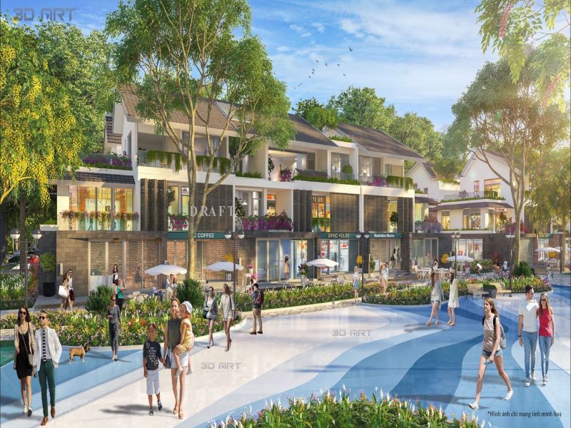 Cận kề phố biển sôi động
