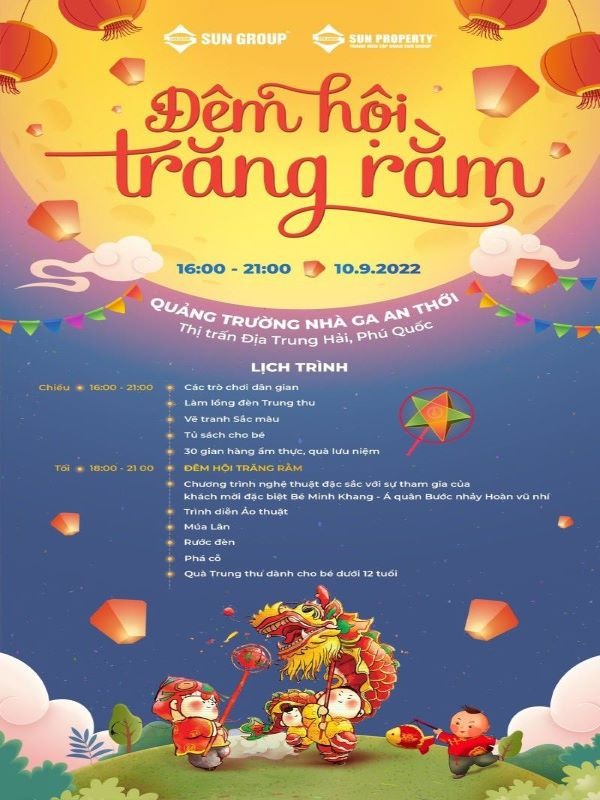 Đêm hội trăng rằm 2022 Địa Trung Hải