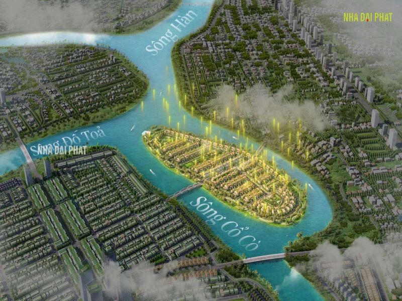 Vị trí ngã 3 sông