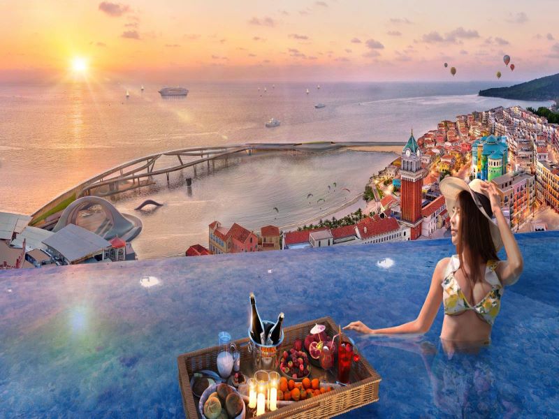 Thị trấn sắc màu